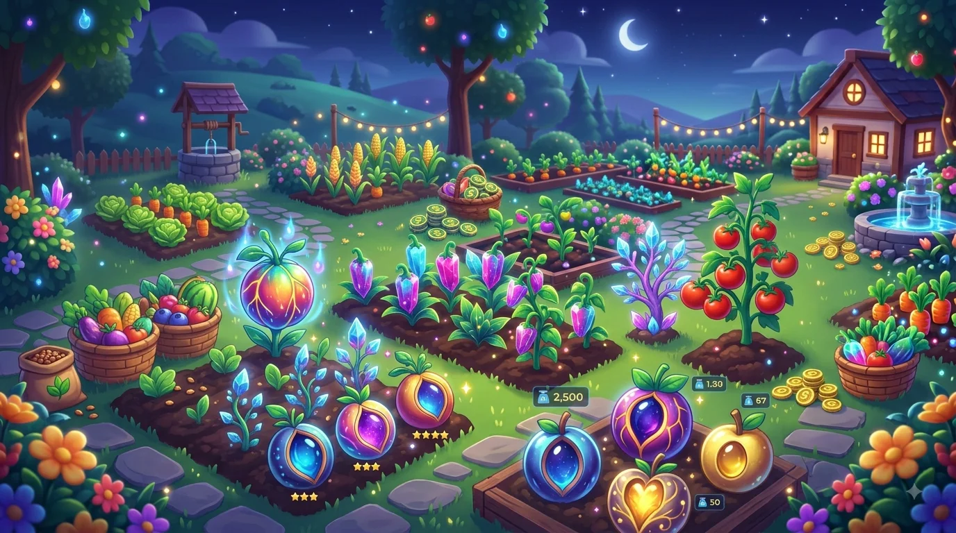 Grow a Garden crops guide