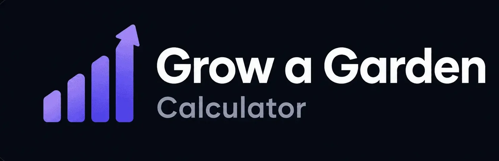 Grow a Garden Calculator Logo